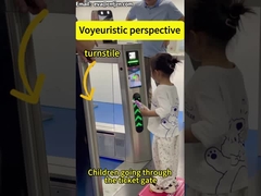 賢く安全に：お子様の成長に合わせて進化する学校の回転式改札