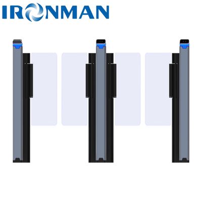 セキュリティ アクセス制御システムの自動ダブルスライディングゲート スピードゲートのターンスタイル